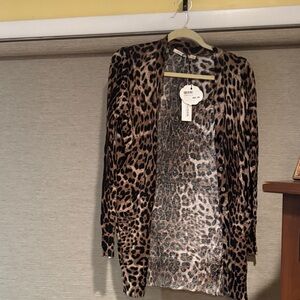 Ellison Leopard Print Cardigan